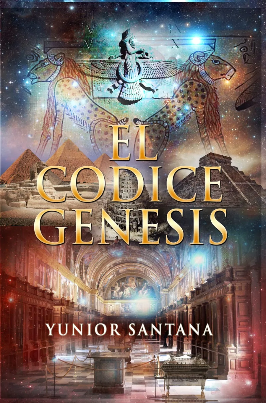 Portada de El Códice Génesis, de Yunior Santana